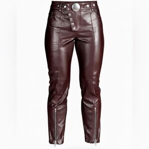 Alexander Wang Lamb skin Leather pants size 2